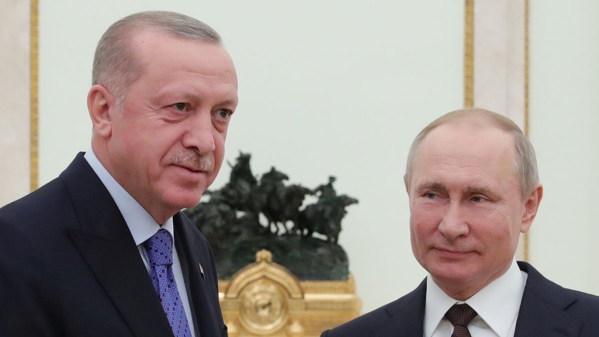 Erdogan se zítra setká s Putinem